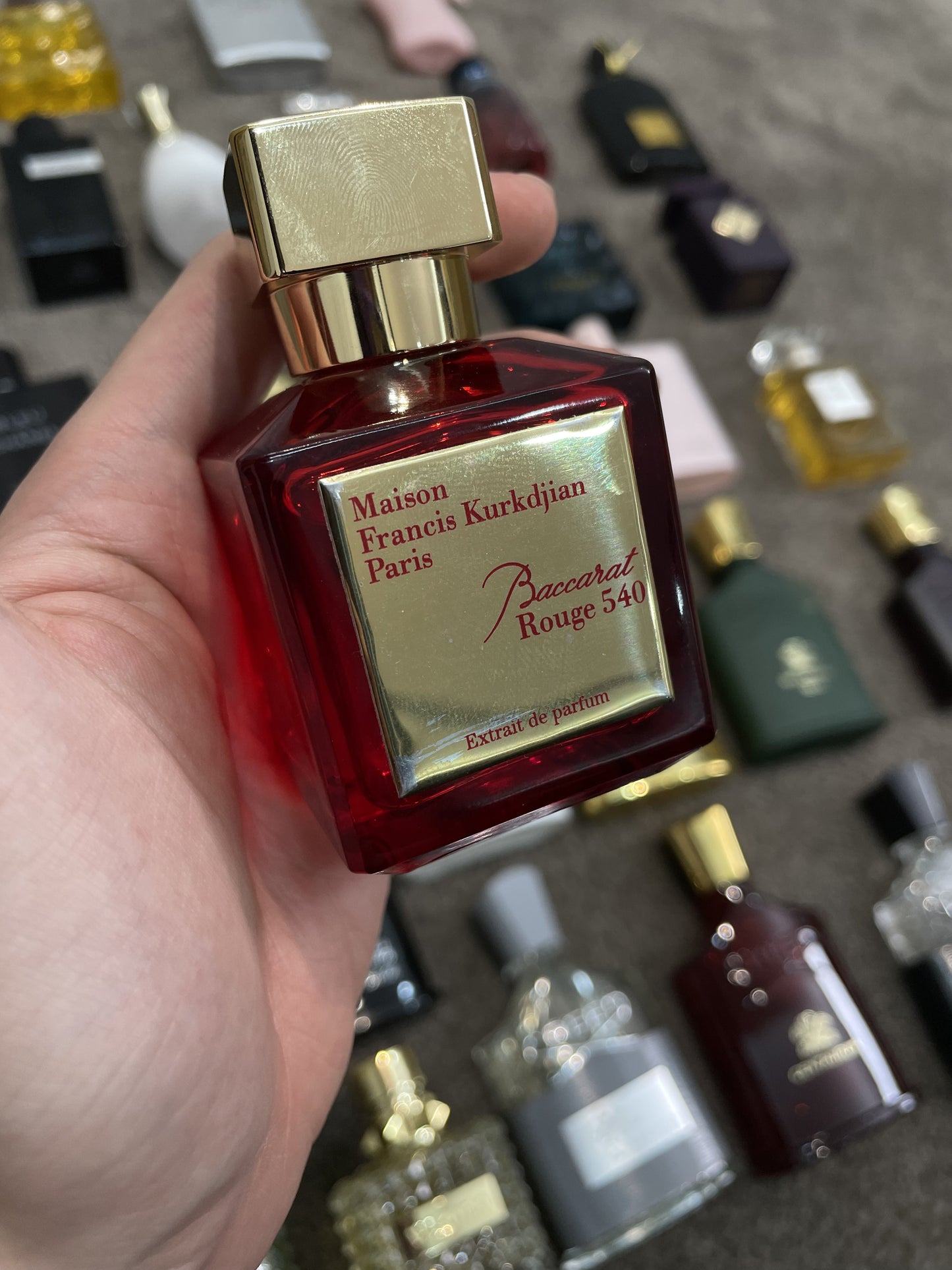 Baccarat Rouge 540 Extrait de Parfum Maison Francis Kurkdjian 70ml